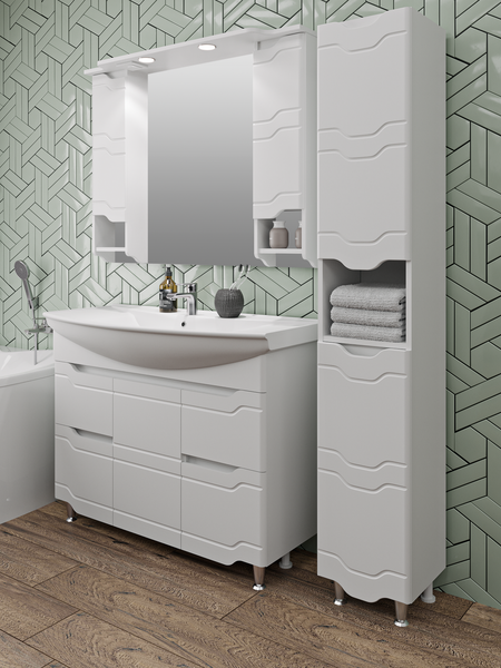 Тумба под умывальник Runo Стиль 105