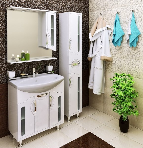 Тумба под умывальник Runo Толедо 75