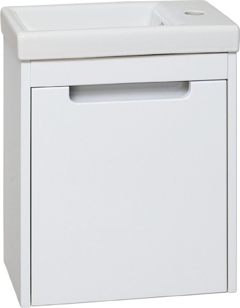 Тумба под умывальник Runo Микра 40 правая - фото