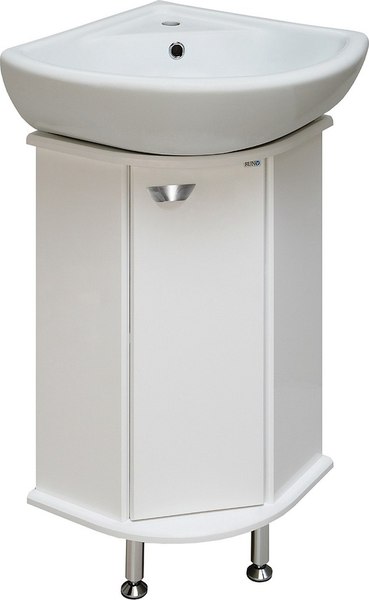 Тумба под умывальник Runo Браво 40 угловая