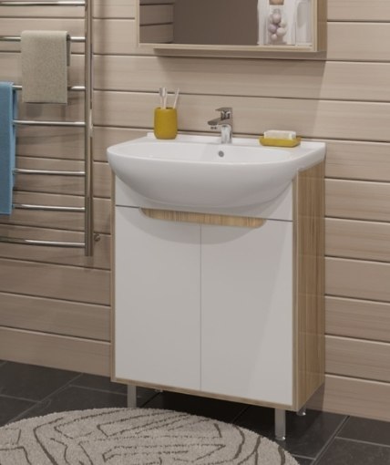 Тумба под умывальник Runo Эко 50 - фото