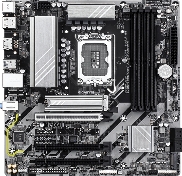 Материнская плата Gigabyte B860M DS3H - фото