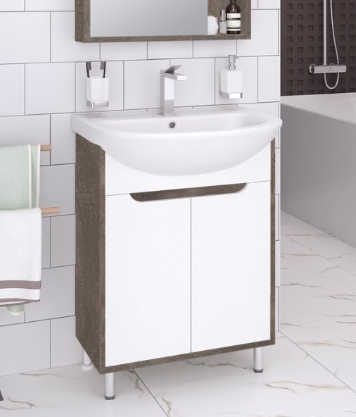 Тумба под умывальник Runo Эко 50 - фото