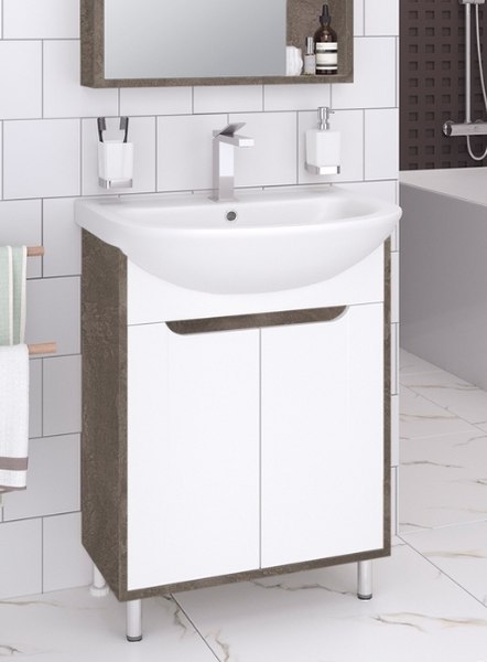 Тумба под умывальник Runo Эко 60 - фото