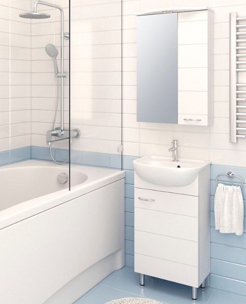 Тумба под умывальник Runo Кипарис 45 - фото