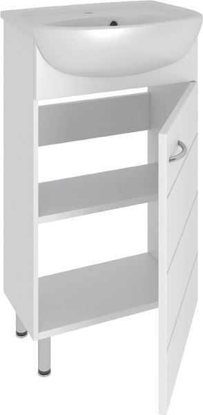 Тумба под умывальник Runo Кипарис 45