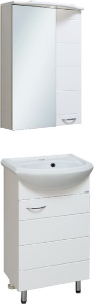 Тумба под умывальник Runo Кипарис 45