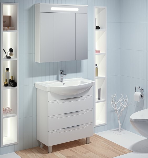 Тумба под умывальник Runo Верона 75