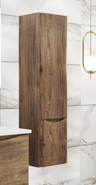 Шкаф-полупенал для ванной Runo Тоскана - фото