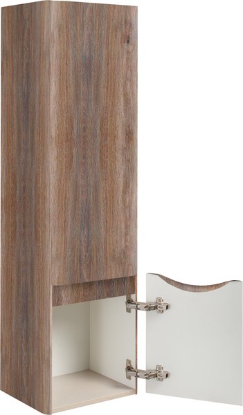 Шкаф-полупенал для ванной Runo Тоскана