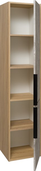 Шкаф-пенал для ванной Runo Мальта 35 правый