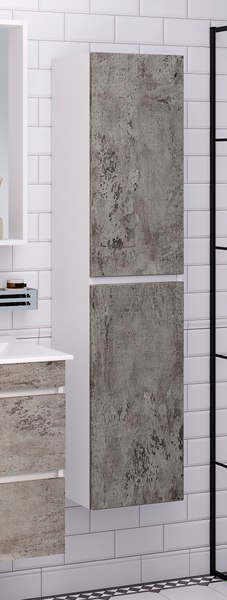 Шкаф-пенал для ванной Runo Манхэттен 35 - фото