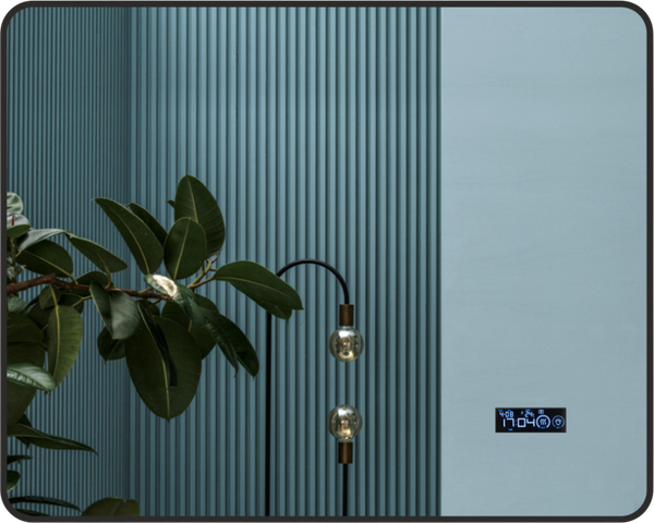 Зеркало Алмаз-Люкс Hanoi Blaсk 10080 mh-6 - фото