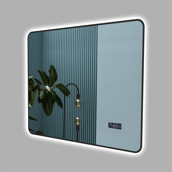 Зеркало Алмаз-Люкс Hanoi Blaсk 10080 mh-6