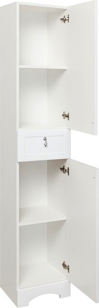 Шкаф-пенал для ванной Runo Мерида 35 правый