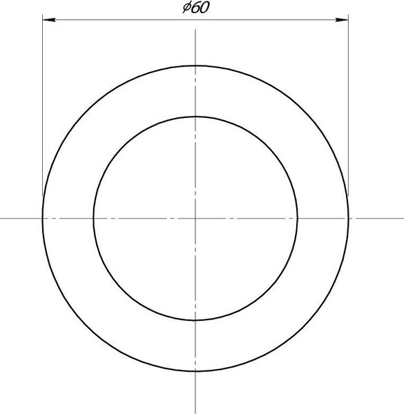Манжета переходная для внутренней канализации Aquant D40х50 / M4050-145-MR