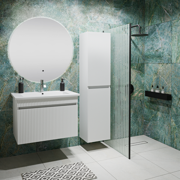 Шкаф-пенал для ванной Runo Модена