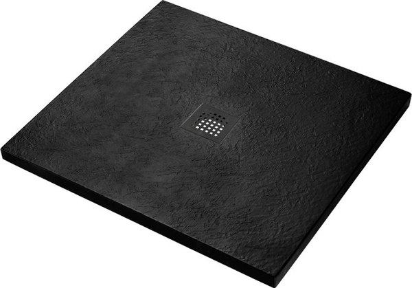 Душевой поддон BelBagno TRAY-MR-UNO-A-90-35-NERO-NO