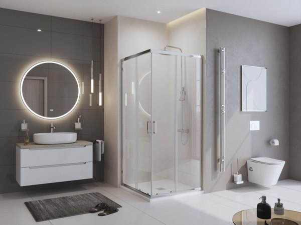 Душевой поддон BelBagno TRAY-MR-UNO-A-90-35-W-BO