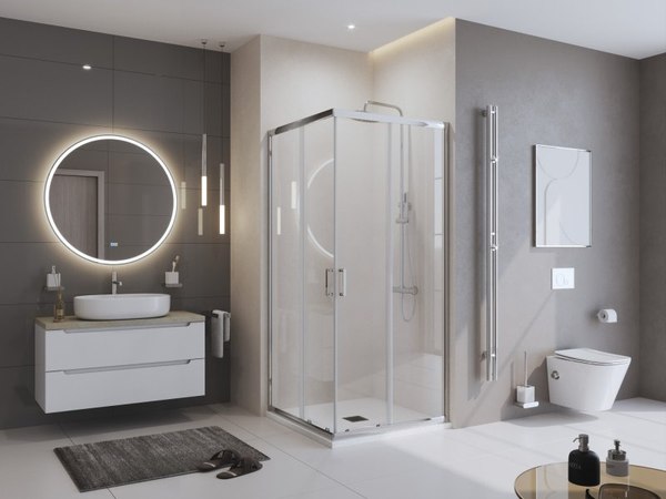 Душевой поддон BelBagno TRAY-MR-UNO-A-90-35-W-NO