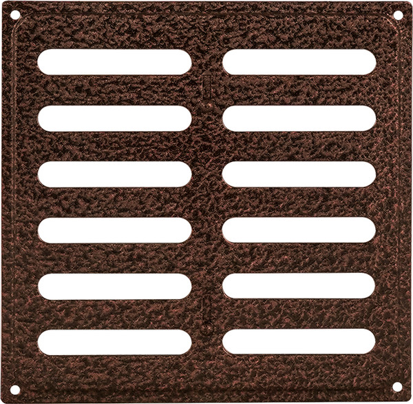 Решетка вентиляционная Нора-М 200x200 с заслонкой - фото