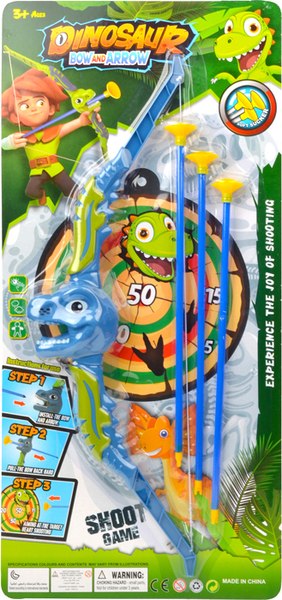 Лук игрушечный Huada Со стрелами / 2799235-2024-3D - фото