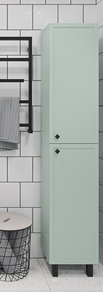 Шкаф-пенал для ванной Runo Римини правый - фото