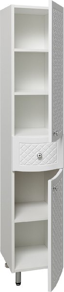 Шкаф-пенал для ванной Runo Милано 30 правый