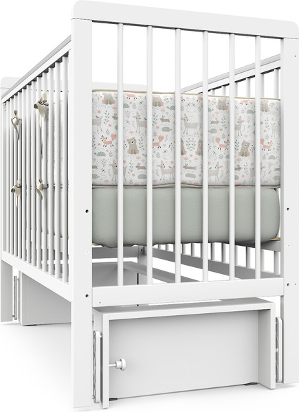 Детская кроватка Атон Baby Master Ariel 03 маятник ЛДСП