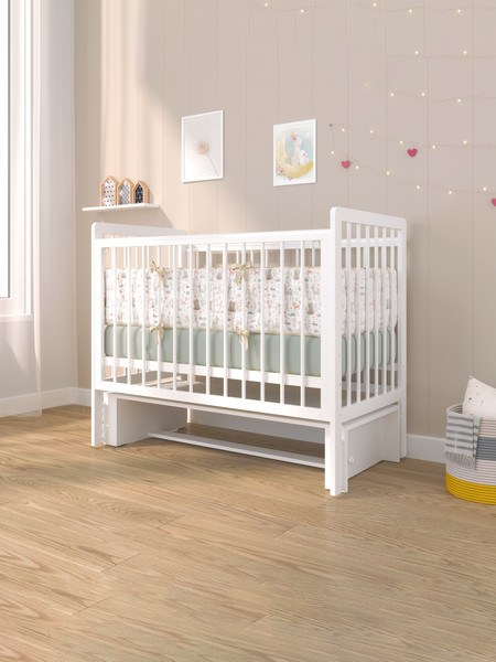 Детская кроватка Атон Baby Master Ariel 03 маятник ЛДСП