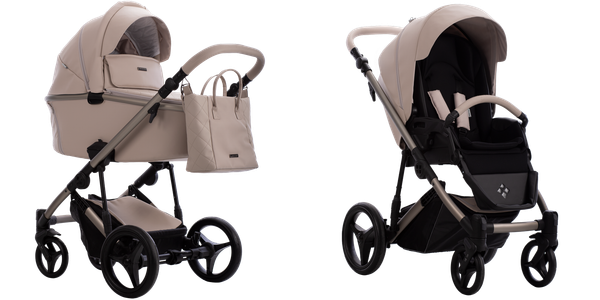 Детская универсальная коляска Bebetto Loren Sand 2в1