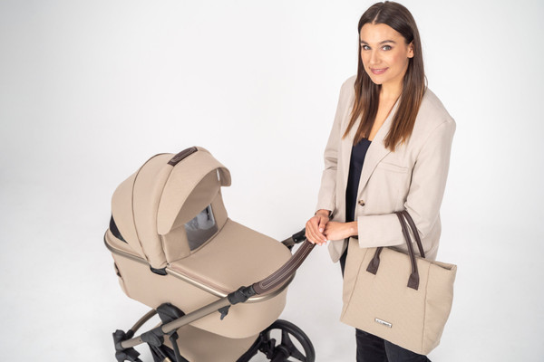 Детская универсальная коляска Bebetto Loren Sand 2в1