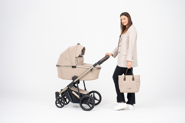 Детская универсальная коляска Bebetto Loren Sand 2в1