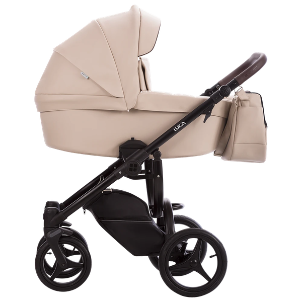 Детская универсальная коляска Bebetto Luca Pro черная рама 2 в 1