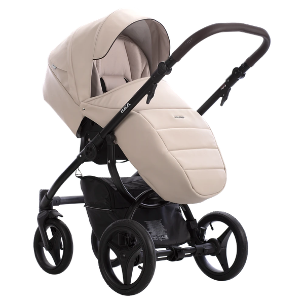 Детская универсальная коляска Bebetto Luca Pro черная рама 2 в 1