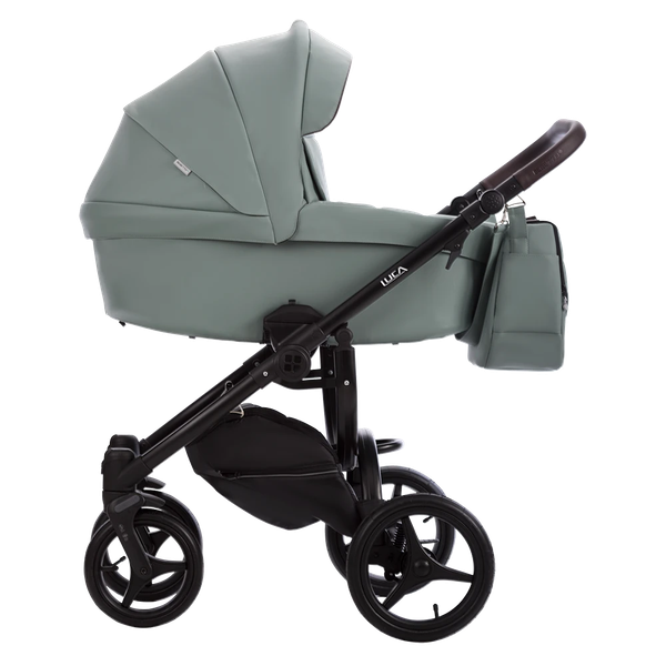 Детская универсальная коляска Bebetto Luca Pro черная рама 2 в 1