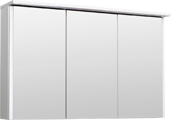 Шкаф с зеркалом для ванной Runo Лира 105