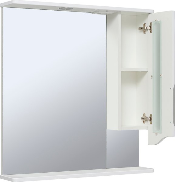 Шкаф с зеркалом для ванной Runo Толедо 65 правый