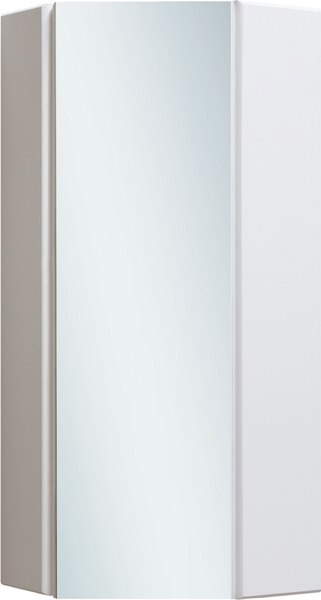 Шкаф с зеркалом для ванной Runo Кредо 30 - фото