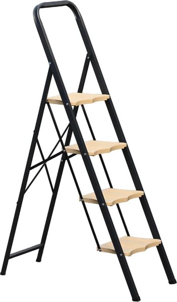 Лестница-стремянка Алюмет МК804Р - фото