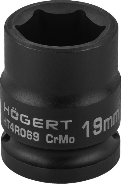 Головка слесарная Hoegert 19мм DIN 3121 CrMo / HT4R069 - фото