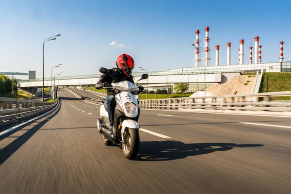 Скутер SYM Orbit 50 / AV05W-6-WH-8018P