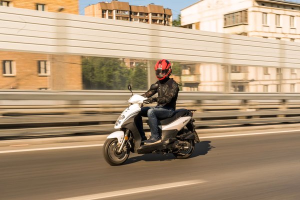 Скутер SYM Orbit 50 / AV05W-6-WH-8018P