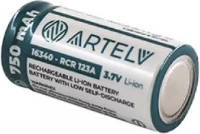 Аккумулятор Artelv RCR123 - фото