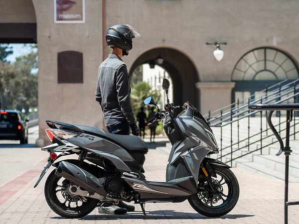 Скутер SYM Jet 14 200 / XC20W2-EU-AN-GY430C