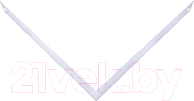 Экран для душевого поддона Aquatek 90x90 / EKR-F0000065 - фото