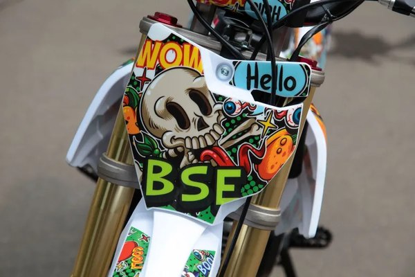 Мотоцикл BSE K6 Yellow Twister / B0K6AA020AYH2