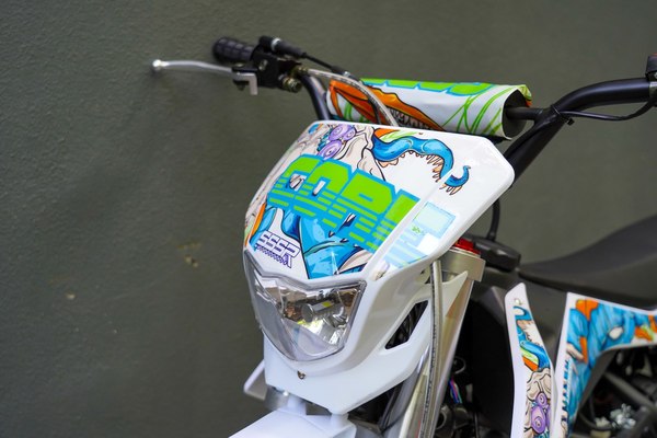 Мотоцикл SSSR Core SA Blue White Monster / SCRECB015EBH3