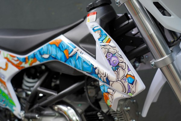 Мотоцикл SSSR Core SA Blue White Monster / SCRECB015EBH3