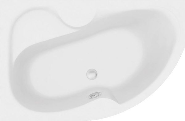 Ванна акриловая Bonito Home Arizona 150x105 L / BH-AR-102-150L/Su+BH-AR-150L (с ножками и экраном) - фото